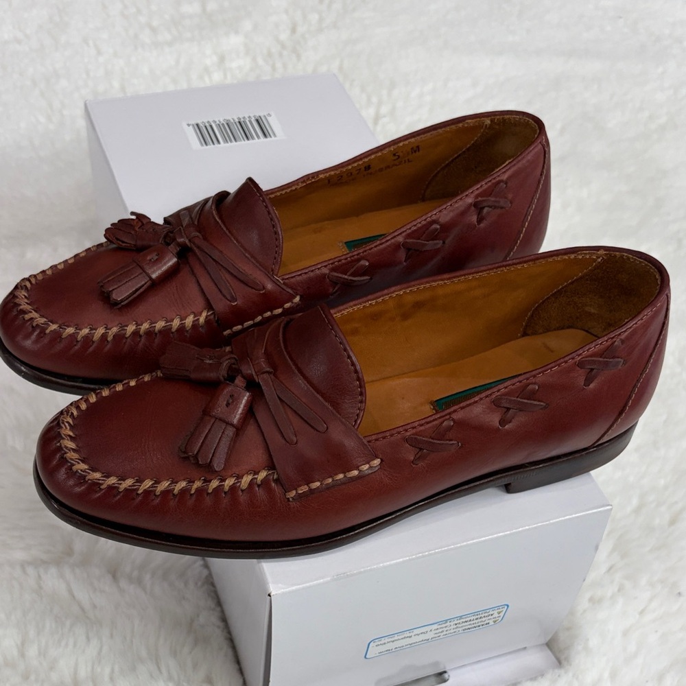 Cole HaanBrown Loafers,Size 5.5M,Made in Brazil - Picture 4 of 17